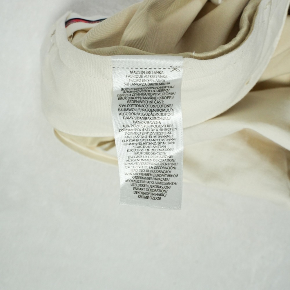 Polo‎ Golf Ralph Lauren Mens Tailored Fit Pants 38x30 Cream Khaki Stretch Chino - Picture 5 of 8